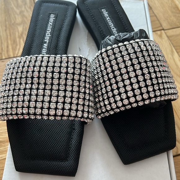 Alexander Wang Rhinestone Sandals - Picture 2 of 6